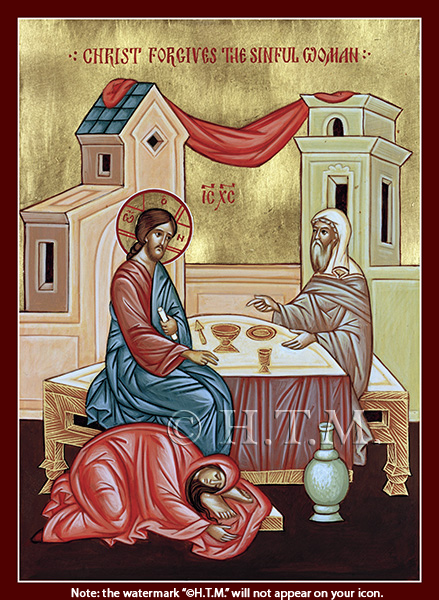 Image for Christ Forgives the Sinful Woman (7.5 x 10, glossy)