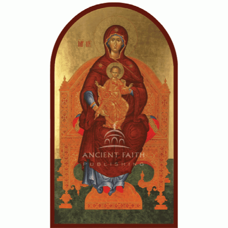 Image for Virgin Enthroned - Arched (6 x 10)