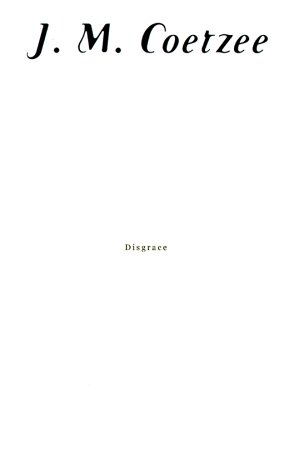 Image for Disgrace