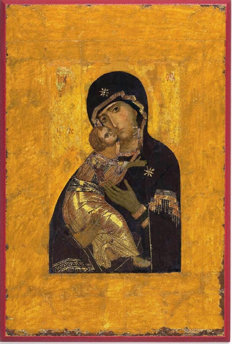 Image for Theotokos of Vladimir - Restored version LE (8 x 10)
