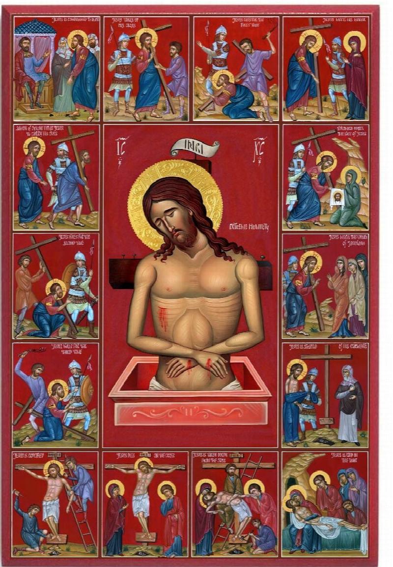 Image for Crucifixion - Way of the Cross (8 x 12)