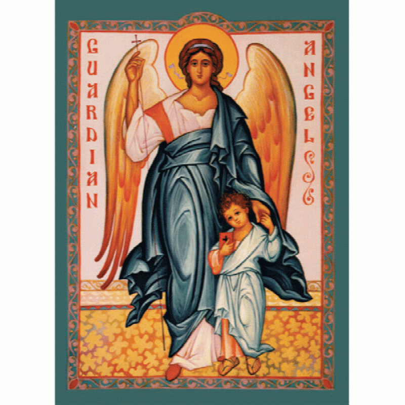 Image for Guardian Angel and Boy (7.5 x 10)