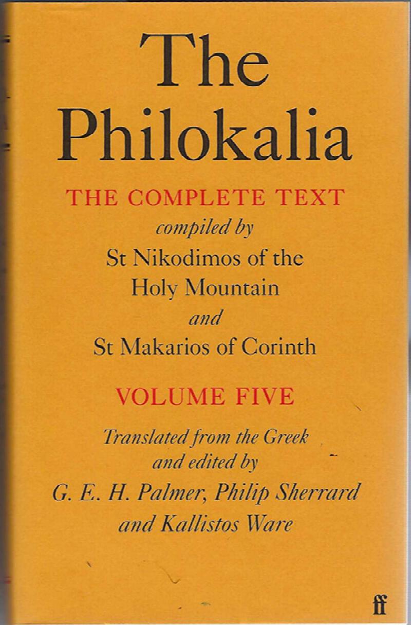 Image for Philokalia 5: The Complete Text