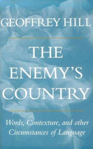 Image for The Enemy's Country: Words, Contexture, and Other Circumstances of Language