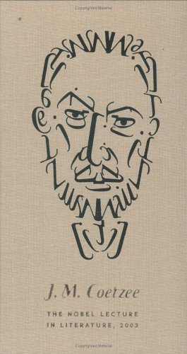 Image for The Nobel Lecture in Literature, 2003