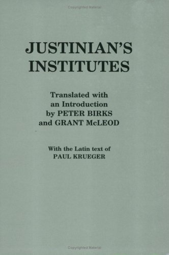 Image for Justinian's Institutes