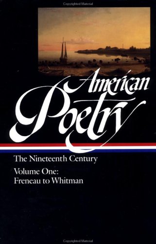 Image for American Poetry: The 19th Century: Volume 1: Freneau to Whitman (Library of America)