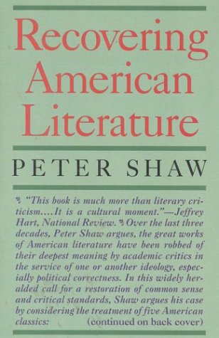 Image for Recovering American Literature
