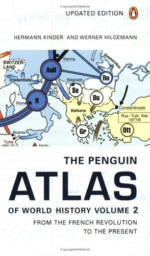 Image for The Penguin Atlas of World History, Volume 2: From the French Revolution to the Present (Penguin Reference Books)