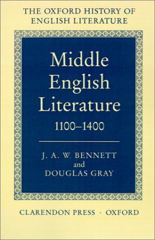 Image for Middle English Literature 1100-1400 (Oxford History of English Literature (New Version))