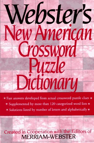 Image for Webster's New American Crossword Puzzle Dictionary