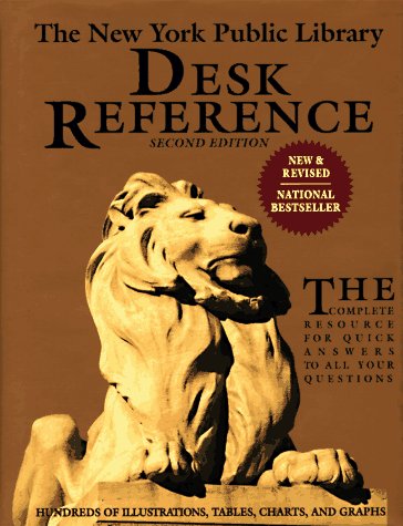 Image for The New York Public Library Desk Reference, Second Edition