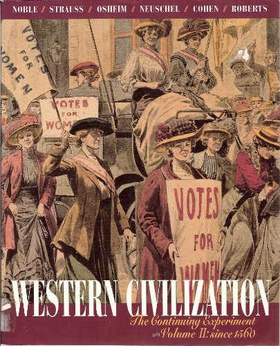 Image for Western Civilization: The continuing experiment: Volume II: since 1560